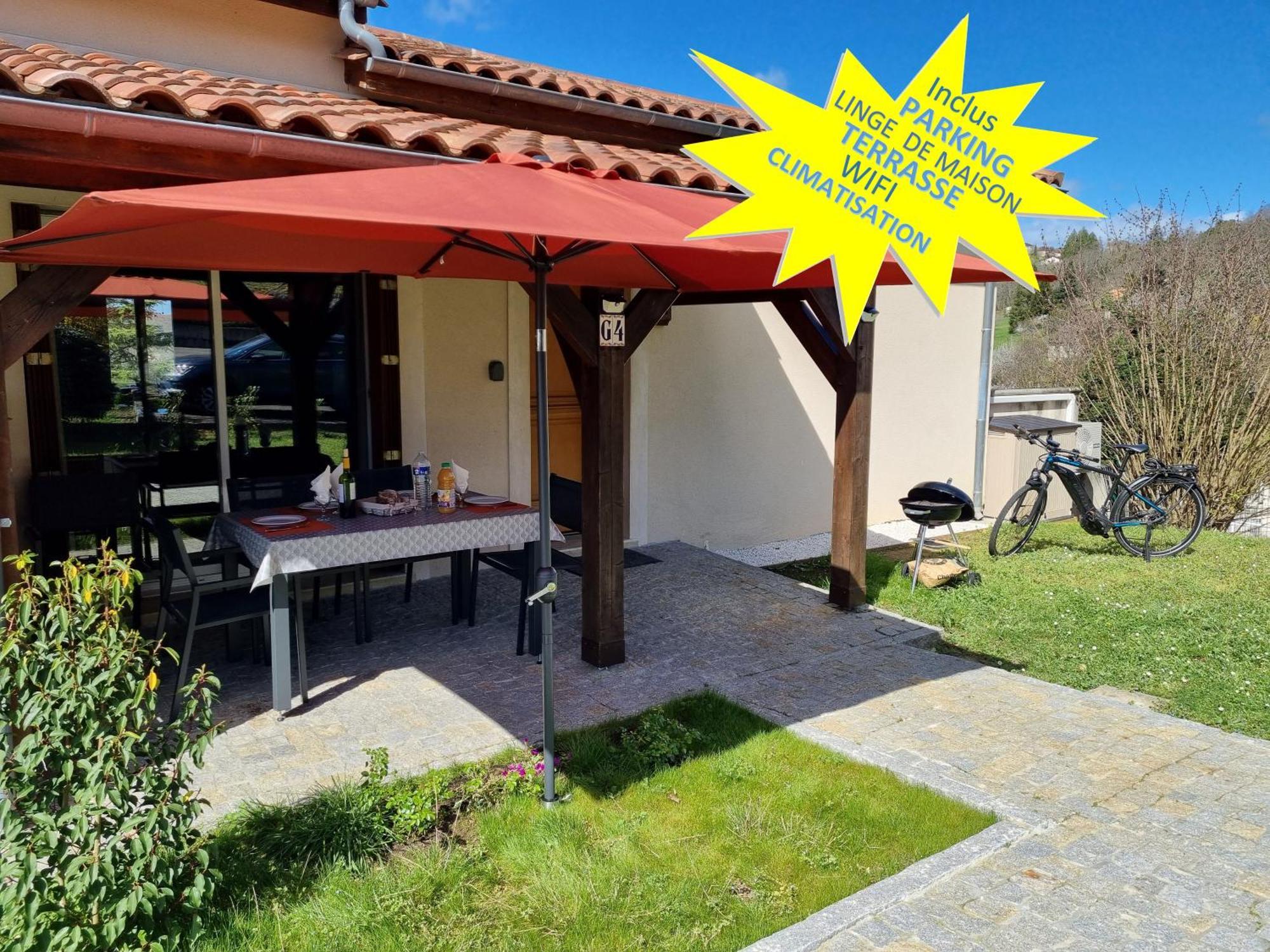 Les Hauts De Sarlat G4 - Clim Piscine Parking Wifi 2 Chambres Esterno foto